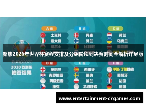 聚焦2026年世界杯赛程安排及分组阶段到决赛时间全解析详尽版 聚焦2026年世界杯赛程安排及分组阶段到决赛时间全解析详尽版